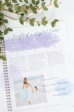 Load image into Gallery viewer, Spiral-Bound Summer Wellness Planner // &quot;Play!&quot;
